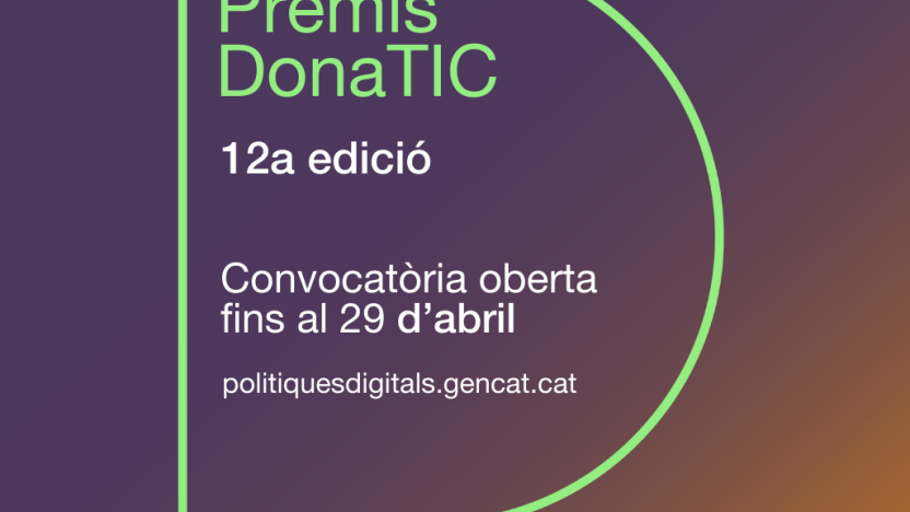 Imatge dels Premis DonaTIC 2026