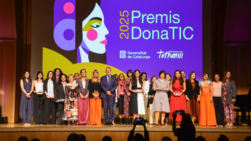 Imatge dels Premis DonaTIC 2025