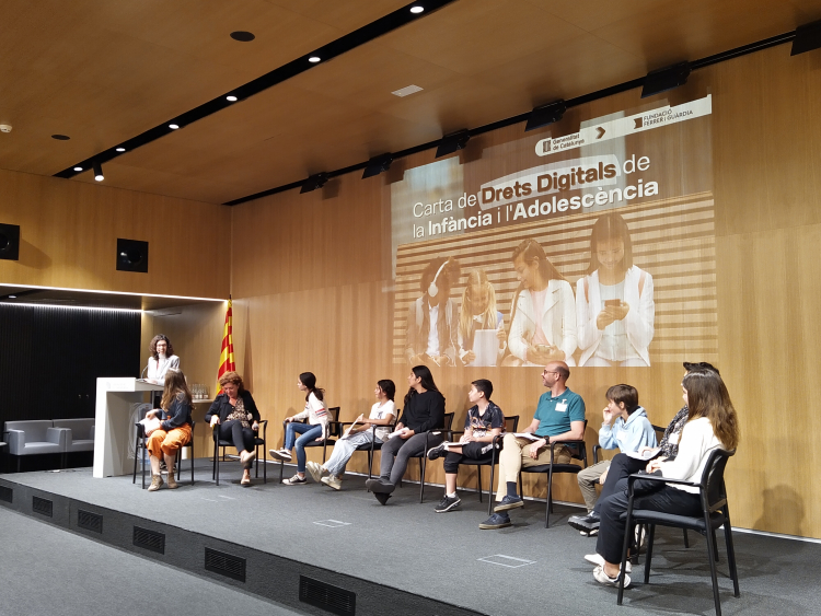 Image of the presentation of the report