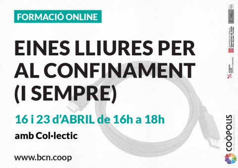 Formació online sobre eines lliures per al confinament