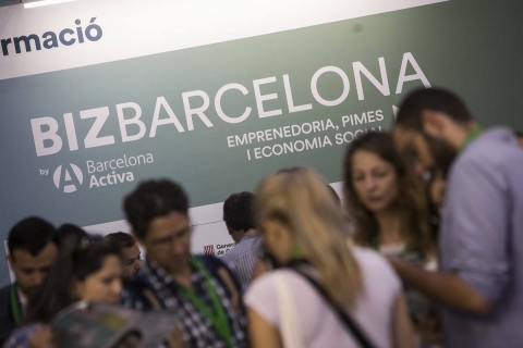 Persones participant a una edició anterior de Bizbarcelona