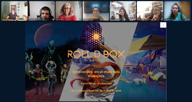 Imatge de trobada virtual