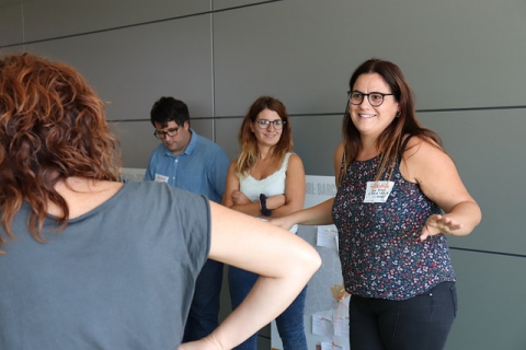 Participants en la JdIS 2018 en una de les jornades territorials que s'hi van fer