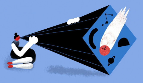  Il·lustració de Cinta Arribas per a Agència SINC