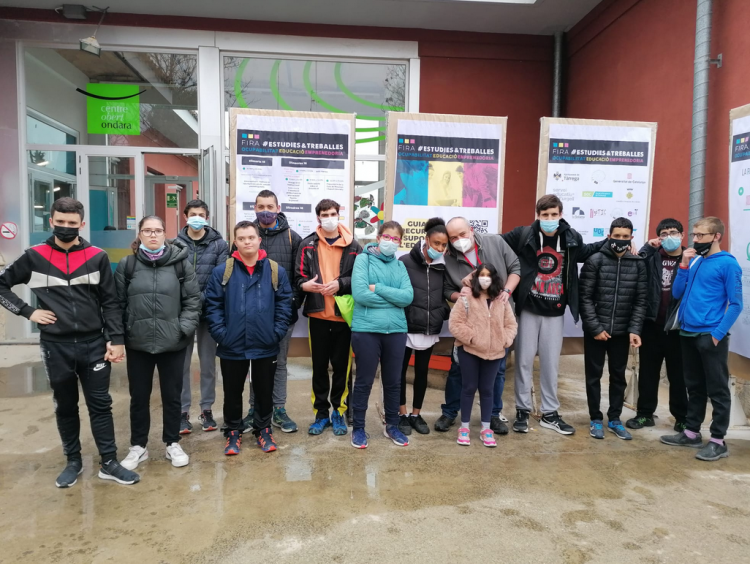 GòTIC Tàrrega stand at the Studies & Jobs Fair 2022