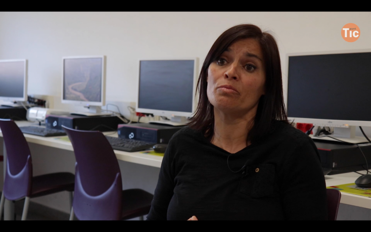 Sandra Pérez, dinamitzadora del punt,