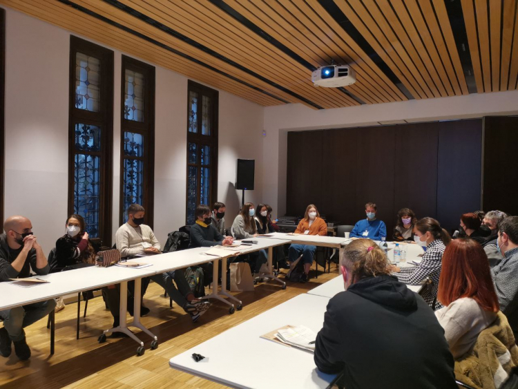 Debate groups at the Omni Conference 2021