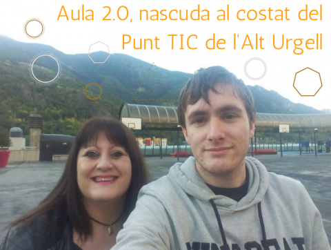 Ado Medina i Marc Sances, fundadors d'Aula 2.0