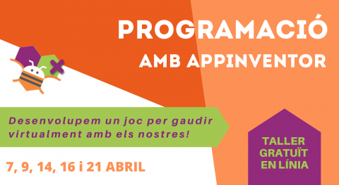 Taller virtual gratuït de programació amb App Inventor