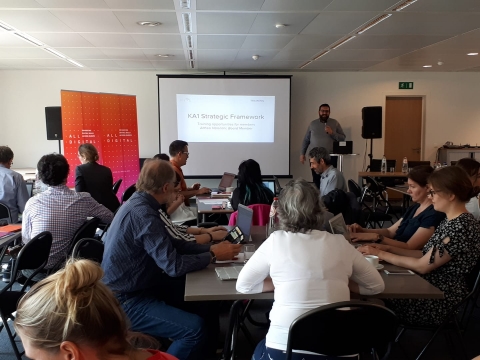 Photo during the assembly