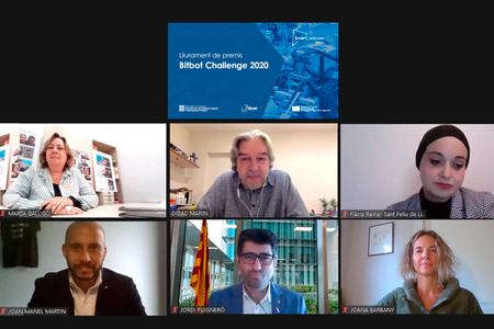 Lliurament de premis del Bit Bot Challenge 2020