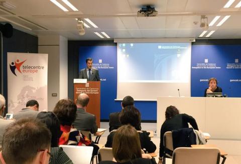 Altafaj al workshop de Telecentre Europe