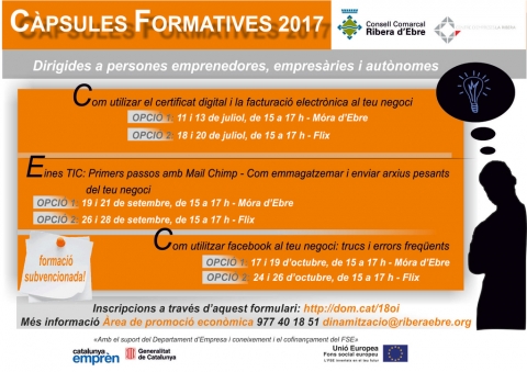 Poster of the training