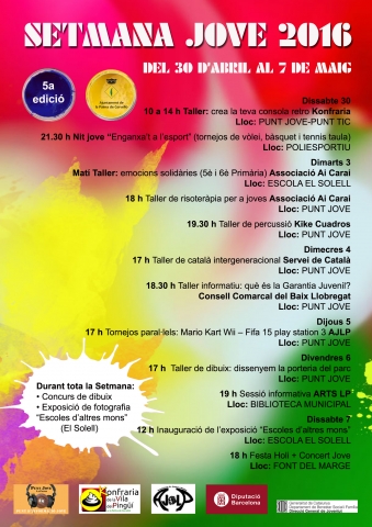 Youth Week 2016 of La Palma de Cervelló