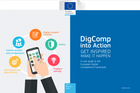 Portada de la guia DigComp