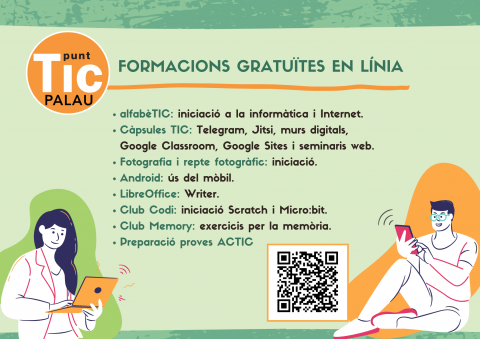 Formacions 1er trimestre 2021 Punt TIC Palau