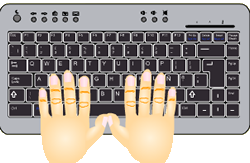 Practicant mecanografia