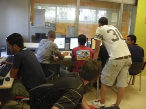 Inauguració del Punt TIC del Local Jove de Vilablareix