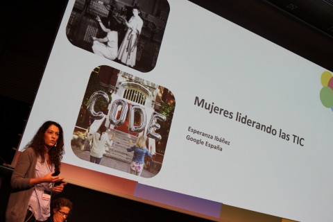 Esperanza Ibañez al WomanLiderTIC