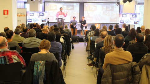 Imatge de la Jornada de dinamització de la Internet Social