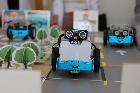 Sessió de robòtica educativa a la Jornada Punt TIC i presó 2019