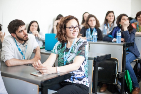 Persones voluntàries que van fer de jurat en una edició anterior del Technovation
