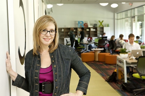 Liz Elam in Link Coworking