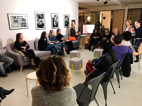 Foto de la primera edició de "Dones trencadores de codis"