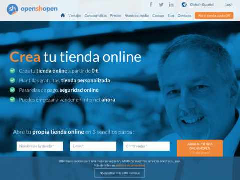 Crea la teva botiga online