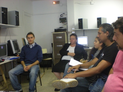 Fotografia d'una de les sessions