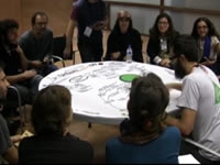 Grup de treball als UrbanLabs 09