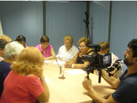 Graven l'anunci del càsting de la pel·lícula "L'Endemà" a Ràdio Badia