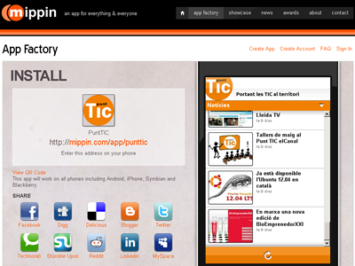 Aplicació mòbil PuntTIC.cat