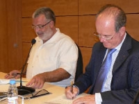 Signant conveni UPC  i Masquefa