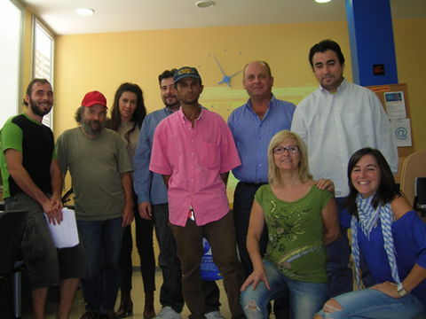 Grup que ha finalitzat la formació Connecta't a Tremp