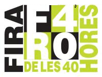 Part del cartell de la Fira de les 40 hores