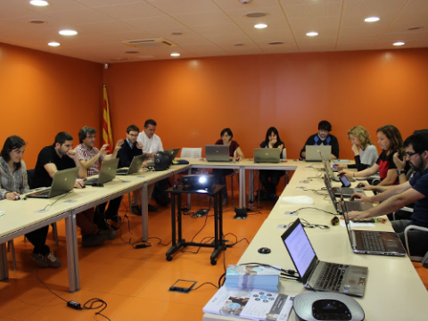 Participants de la formació de formadors