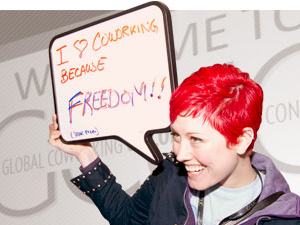 Imatge de la plana web de Global Coworking Unconference Conference 2013