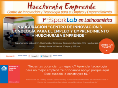 Inauguració d'SparkLab Xile