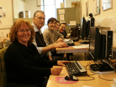 Participants del Punt TIC Palau Falguera