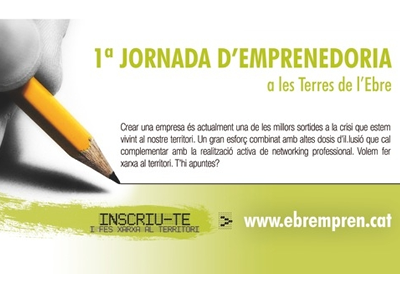 Primera Jornada sobre Emprenedoria a les Terres de l’Ebre