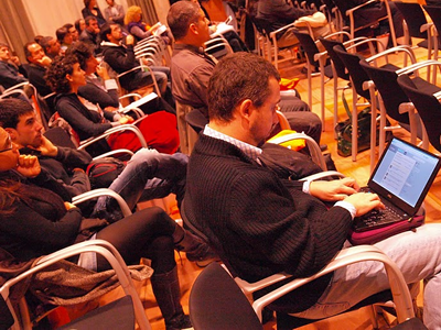 Imatge de la Jornada de dinamització de la Internet Social 09