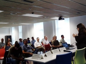 Jornada de Tecnologia mòbil per a l'empresa. Imatge de l'Storify: https://storify.com/GMercat/jornada-tecnologia-mobil-per-a-l-empresa