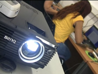 Imatge del vídeo projectat durant la Jornada de la Internet Social 2010