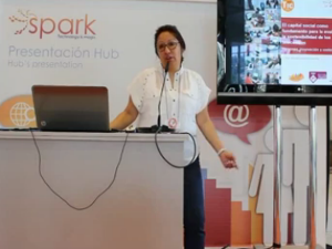 Paloma Valdivia participant a l'Spark 2013