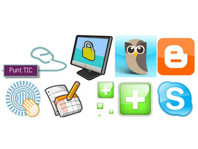 Diverses icones d'eines 2.0