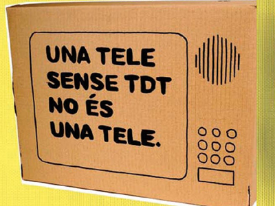 Una tele sense TDT no és una tele