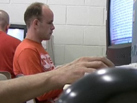 Imatge de la Cyberaula del Centre Penitenciari de Lledoners