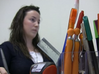 Imatge d'una de les emprenedores del viver d'empreses de l'Alt Urgell