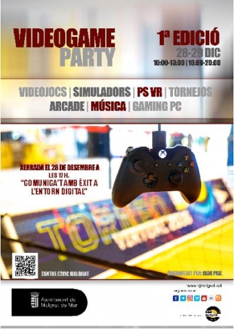 1a edició de Videogame party a Malgrat de Mar